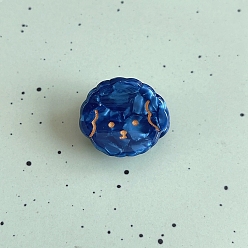 Синий Мини-заколки для волос с милыми собачьими когтями из ацетата целлюлозы, аксессуары для волос для девочек, синие, 26 мм