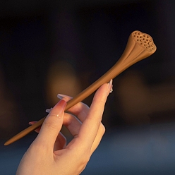 Лист Палочки для волос из черного дерева, аксессуары для волос для женщин, лист, 200 мм