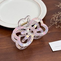 чертополох Заколки для волос в форме когтей из ацетата целлюлозы, аксессуары для волос для женщин и девочек, бантом, чертополох, 5 мм