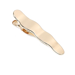 Rectangle Сплав зажимами волос, аксессуары для волос для женщин и девочек, прямоугольные, 65x13 мм