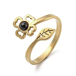 Ляпис-Лазурь 304 Нержавеющая сталь с ионным покрытием из натурального лазурита (IP), размер США 8 (18.1 мм)