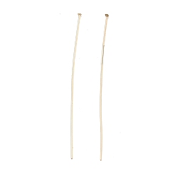 Real 14K Gold Filled 1/20 14k позолоченные булавки с плоской головкой, real 14 k золото заполнено, 38 мм, 26 датчик