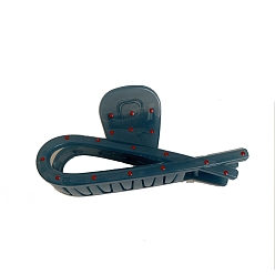 Oval Пластиковые зажимы когтя волос, аксессуары для волос для женщин и девочек, овальные, 119x55 мм