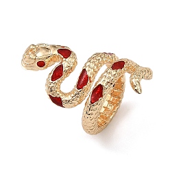 Золотой Латунные бусины, змея, золотые, 17.5x13x13 мм, отверстие : 9 мм