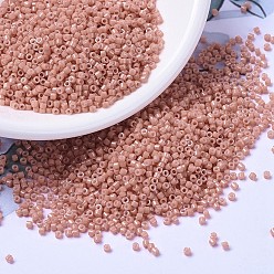 (DB1363) Окрашенный Непрозрачный Лосось Бусины miyuki delica, цилиндр, японский бисер, 11/0, (дб 1363) окрашенный непрозрачный лосось, 1.3x1.6 мм, отверстие : 0.8 мм, Около 100000 шт / 500 г