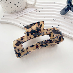 Цвет Древесины Заколки для волос в форме когтей из ацетата целлюлозы, аксессуары для волос для женщин и девочек, деревесиные, 105 мм