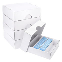 White 4 Grids Paper Packing Boxes, Rectangle, White, 37.5x34x11cm