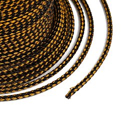 (932FM) Темно-синий аква-матовый с подкладкой 40m с нейлоновым покрытием 304 плетеные провода из нержавеющей стали, круглые, темно-золотистые, 3 мм, 9 датчик, около 131.23 футов (40 м) / рулон