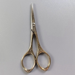 Золотой Ножницы из нержавеющей стали, ножницы для вышивания, швейные ножницы, золотые, 150x70x10 мм