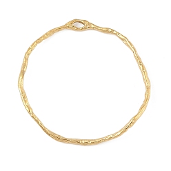 Настоящее золото 18K 304 подвески из нержавеющей стали, кольца подвески, вакуумное покрытие pvd, реальный 18 k позолоченный, 36x33.5x2 мм, отверстие : 3x1.5 мм