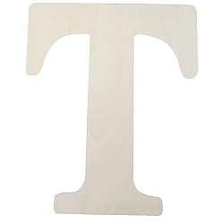 Letter T Необработанные листы МДФ, Письмо T, 375x300x0.4 мм