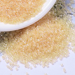 (DB1478) Прозрачный Бледно-абрикосовый Блеск Бусины miyuki delica, цилиндр, японский бисер, 11/0, (дБ 1478) прозрачный бледно-абрикосовый блеск, 1.3x1.6 мм, отверстия: 0.8 мм, около 10000 шт / мешок, 50 г / мешок