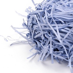 Васильковый Бумажный крошечный наполнитель, для упаковки подарков и наполнения пасхальной корзины, васильковый, 26x0.25~0.26 см