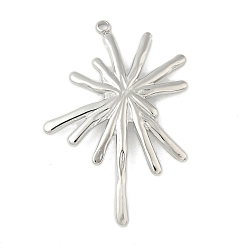 Нержавеющая Сталь Цвет 304 подвески из нержавеющей стали, , цвет нержавеющей стали, 40x29.5x3 мм, отверстие : 1.6 мм