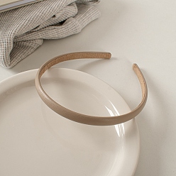 Верблюжий Резинки для волос из полиуретана, прочные простые аксессуары для волос для женщин, верблюжие, 140x125x10 мм