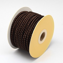 Кокосово-Коричневый Плетеные нити нейлона, кокосового коричневый, 3 мм, около 21.87 ярдов (20 м) / рулон