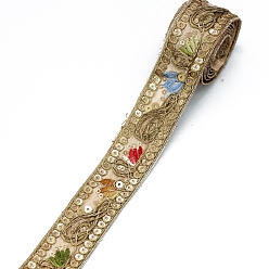 Античный Белый Лента для вышивки из полиэстера, орнамент одежды, старинный белый, 1-1/8 дюйм (30 мм), около 10 ярд / шт