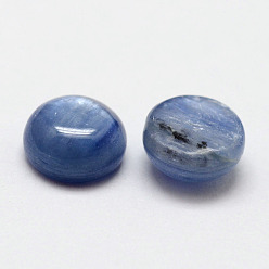 Other Quartz Dome Natural Kyanite/Cyanite/Disthene Cabochons, 5x2.5~3mm