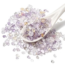 Ametrine Natural Ametrine Chips Beads, No Hole/Undrilled, 4~10x3.5~5x1~3mm, about 12000pcs/1000g