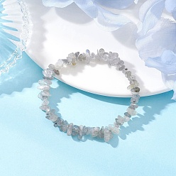 Лабрадорита Браслеты из натурального лабрадорита с бусинами для мужчин и женщин, внутренний диаметр: 1-5/8 дюйм (4.25 см)