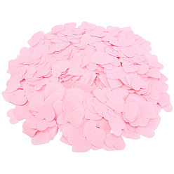Pink 100 г бумажное конфетти на столе, для праздничных украшений, сердце, розовые, 29x25x0.01 мм