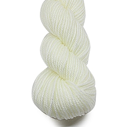 Schnee Garn aus Acrylfasern, zum Weben, Stricken & Häkeln, Schnee, 2~3 mm