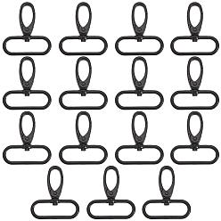 Черный 15 поворотные застежки из сплава шт., чёрные, 49.5x44x9 мм