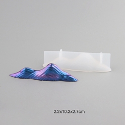 Белый Горные силиконовые формы для держателей ручек своими руками, формы для литья смолы, для уф-смолы, изготовление изделий из эпоксидной смолы, белые, 102x22x27 мм