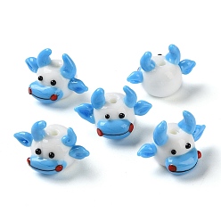 (461) Высокий Металлик Виноград Бусы лэмпворк ручной работы, крупный рогатый скот, 16~16.5x22.5~25.5x15.5~16 мм, отверстие : 2.2 мм, около 35 шт / нитка, 16.93'' (43 см)