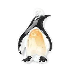Пингвин Подвески сплава эмали, животные, пингвин, 20x12x3 мм, отверстие : 1.6 мм