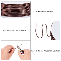Sienna DIY Jewelry Kits, with Aluminum Wire and Iron Side Cutting Pliers, Sienna, 1mm, about 23m/roll, 6rolls/set