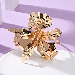 Цветок Браслеты-манжеты из сплава и железа для женщин, цветок, внутренний диаметр: 2-1/4 дюйм (5.8 см)