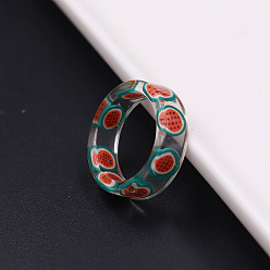 Помидор Кольца из прозрачной пластмассы, арбуз, помидор, внутренний диаметр: 16 мм