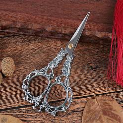 Нержавеющая Сталь Цвет Ножницы из нержавеющей стали «ландыш», ножницы для вышивания, швейные ножницы, цвет нержавеющей стали, 170x80x8 мм