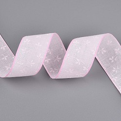 Бледно-Розовый Полиэфирная лента, лист, лента для упаковки подарка, розовый жемчуг, 1 дюйм (25 мм), около 20.00 ярдов (18.29 м) / рулон