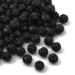 Реактивный Самолет Ручной работы из полимерной глины дискотечный шар бисер, со стеклянными стразами, струя, С. 13 (1.9~2 мм), 4 ряды горный хрусталь, 6 мм, отверстие : 1 мм