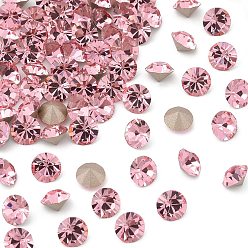 70020 Light Rose Preciosa® maxima кристалл круглые камни, чешский хрусталь, срыв твердой мозговой оболочки, круглый(431 11 615 шаттон), 70020 светло-розовый, ss 39 (8.15~8.4 мм)