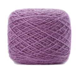 Серо-розавый Пряжа мохер, для ткачества, вязание крючком, увядшая роза, 1.5~2 мм, около 150г/моток