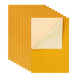 Золотистый Стекающая ткань, самоклеящаяся ткань, золотые, 40x28.9~29 см, 12 листов / комплект