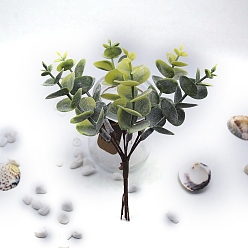 Желто-Зеленый Пластиковый искусственный денежный лист, для свадебного рождественского украшения, поделки своими руками домашний декор венок скрапбукинг, желто-зеленый, 150 мм