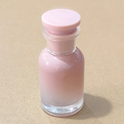 Lavender Blush Candy Color Glass Empty Refillable Spray Bottles, Travel Essential Oil Perfume Containers, Lavender Blush, 3.9x9.2cm, Capacity: 30ml(1.01fl. oz)