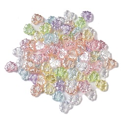 (52) Непрозрачная лаванда Покрытие акриловыми шариками, лист, разноцветные, 11x14x5 мм, отверстие : 1.8 мм, 625 шт / 500 г