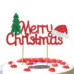 Рождественская елка Топпер для торта с Рождеством, фестивальные украшения на рождество рождество, рождественская елка, 160 мм
