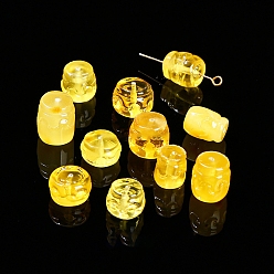 Bottle Резные бусины из натурального пчелиного воска, бутылка, 8~15 мм