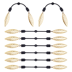 Oro 8unidades de señuelos de pesca de latón, Cuchillas giratorias de atracción de pesca, para señuelos duros gusano spinner cebos cucharas aparejos fabricación, dorado, 128 mm