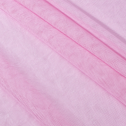 Бледно-Розовый Сетчатая ткань из полиэстера, аксессуары, розовый жемчуг, 1600 мм, около 5 м / шт