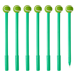 Tennis 8Pcs Ball Series Cartoon Stainless Steel Pens, Tennis, 176x21mm