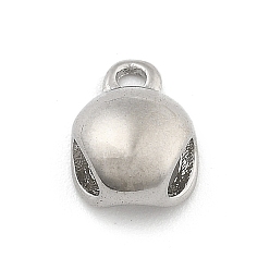 Платина Трубные поручители, круглые, платина, 9x7x4 мм, отверстие: 1.20 мм