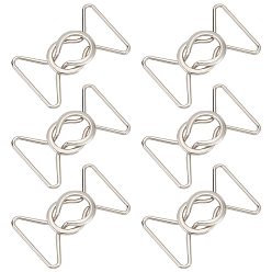 Платина 6шт. пряжки для ремня из сплава, застежка для ремня для аксессуаров для женских ремней своими руками, 8 форму, платина, 69x45x18 мм