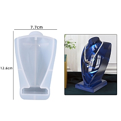 Rectangle Украшения своими руками, пищевая силиконовая форма, пресс-формы, формы для литья смолы, для уф-смолы, изготовление изделий из эпоксидной смолы, прямоугольные, 126x77x28 мм